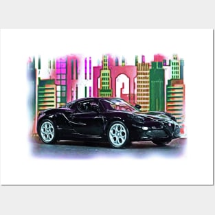 Alfisti Dreams ... Alfa Romeo 4C Posters and Art